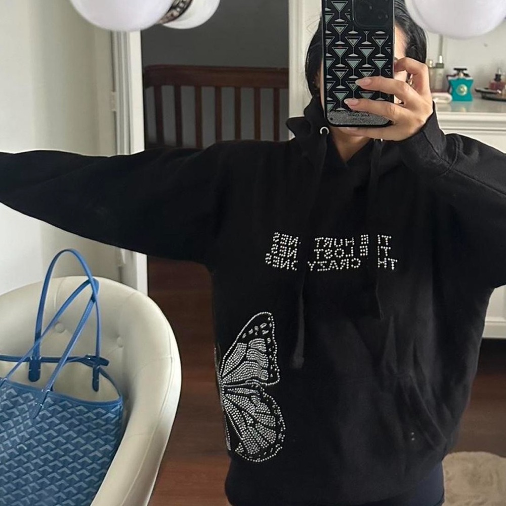 yours truly oversized hoodie